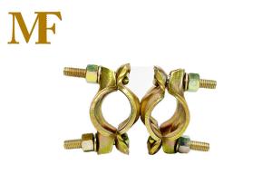 China Italian Swivel Scaffolding Coupler Easily Assembled Electric Galvanized wholesale