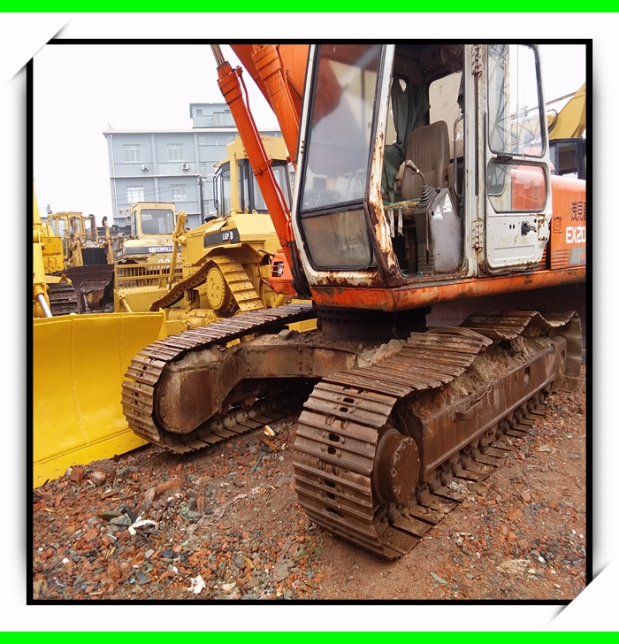 second hand digger EX200-1 ex200lc-1   used excavator for sale 1.5m3  track excavator isuzu engine minit excavator