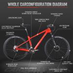 KOOTU Carbon Mountain Bike Deck2.0 Hardtail Mtb Bike