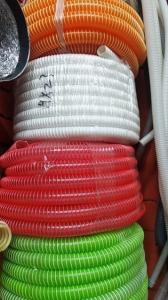 China Flexible PVC Corrugated Flexible Tubing Small Bending Radius Chemical Resistant wholesale