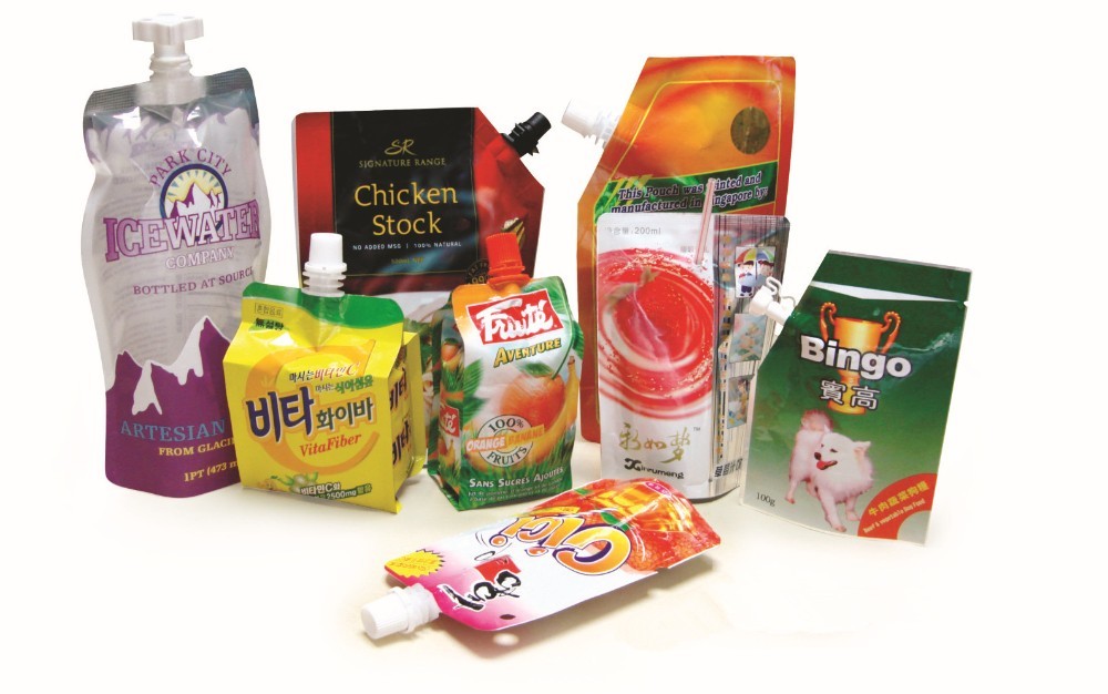 Accurate Positioning Stand Up Pouch Packing Machine 80 Bags/Min Sauce Sachet Machine