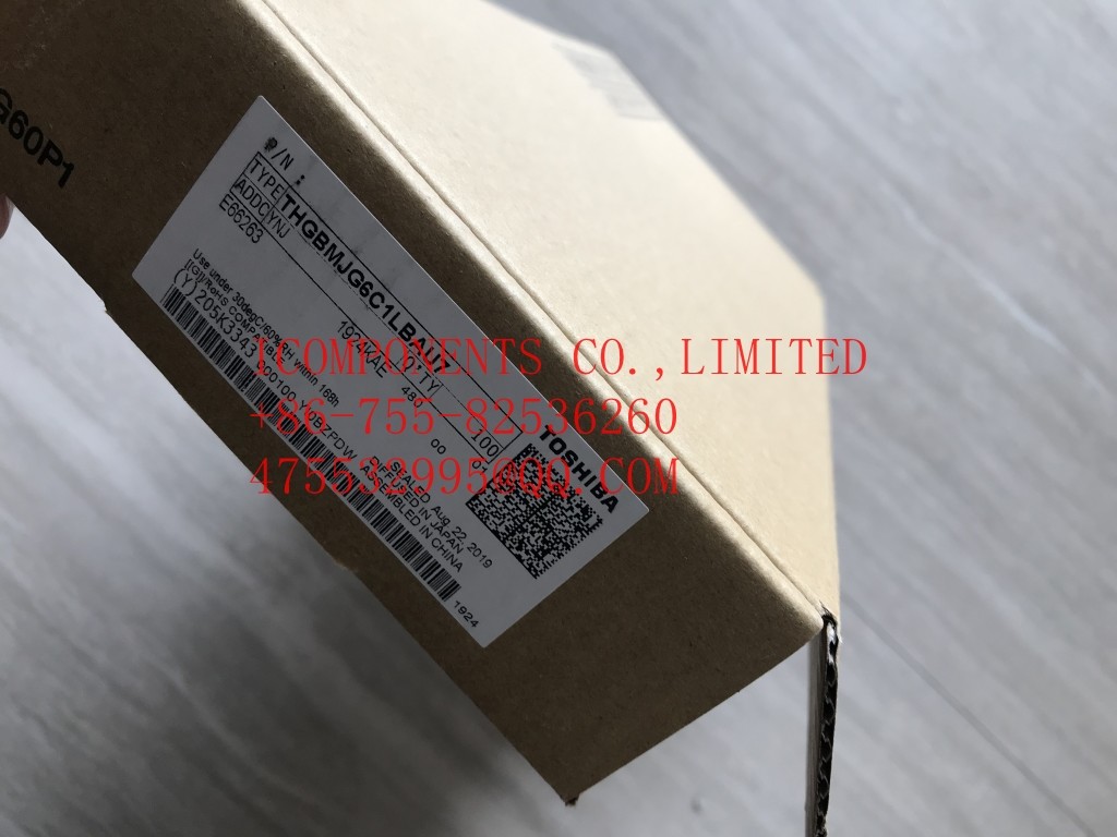 THGBMJG6C1LBAU7 TOSHIBA NAND Flash Serial e-MMC 3V/3.3V 64G-bit 64G/16G/8G x 1/2-bit/4-bit Automotive 153-Pin FBGA Tray