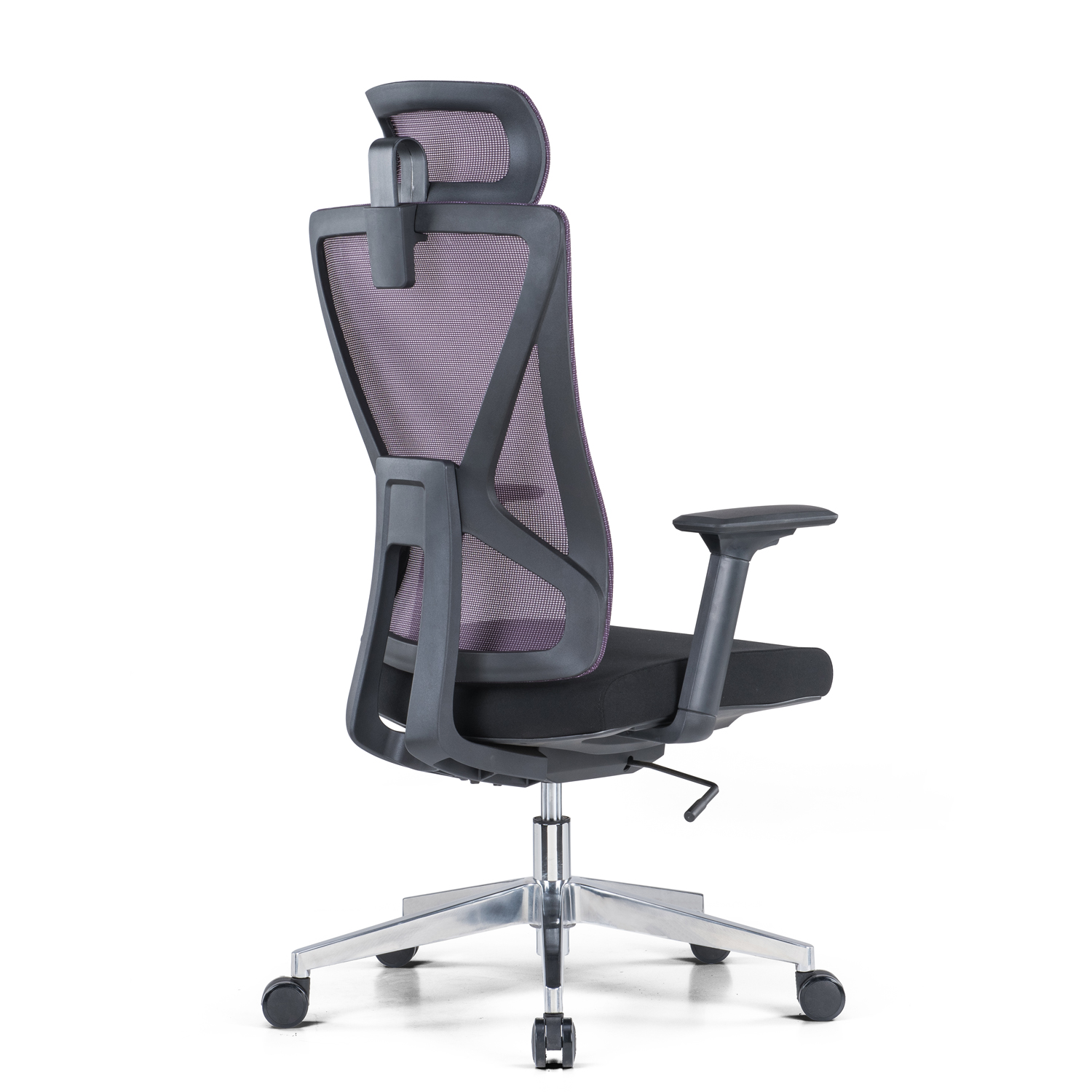 Modern Design Executive Mesh Chair with 3D Adjustable Swivel Headrest BIFMA Certified