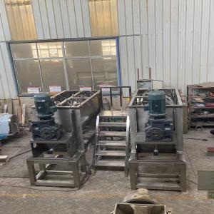 China CE 1000L Dried Vegetable Flour Ribbon Mixer Commercial For Sugar Flour wholesale