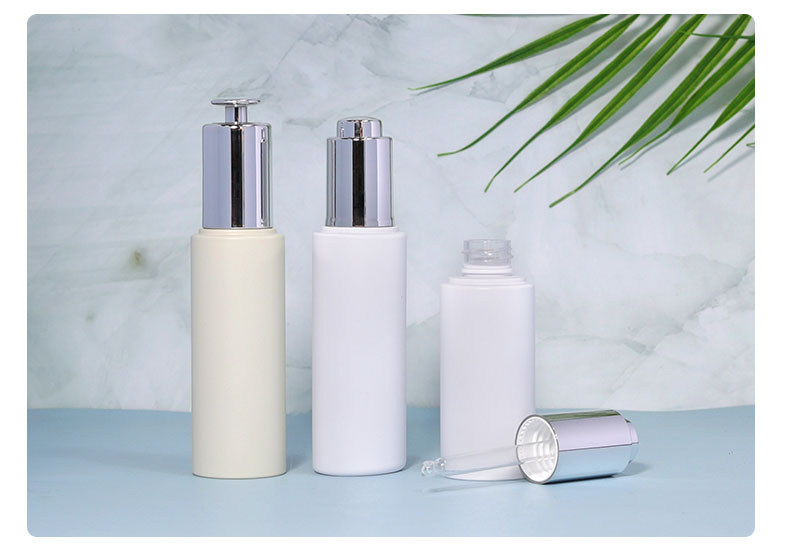 30ml 50ml PETG Bottle Cosmetic Dropper Bottle Silk Screen Printing Hot Stamping