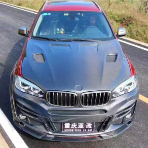 China Selling for BMW X5 X6 F15 F16 Carbon Fiber Hood Carbon Fiber Hood X5 X6 Carbon Fiber Cover wholesale