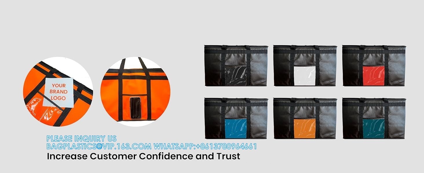 Insulated Food Delivery Bag, XXXL Insulated Reusable Grocery Cooler/Hot Bags, Tote Bag For Shopping/Travel/Doordash