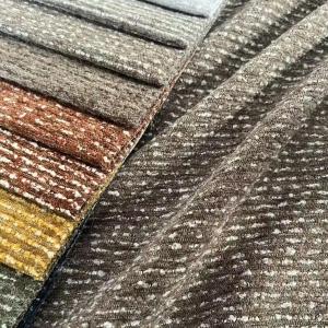 China Soft Stain Resistant Chenille Jacquard Upholstery Fabric Chenille Textured Fabric wholesale