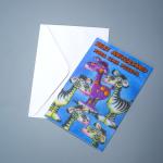 New Style 3D Lenticular Printing Lenticular sheet Lenticular Greeting Card