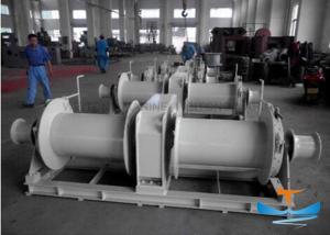 China Double Drum Marine Electric Winch 150kn Φ 32mm Perfect Erosion Resistance wholesale