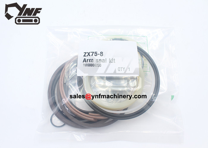 Excavator Hydraulic Arm Cylinder Seal Kits YD0006230 For Hitachi ZAX75-8