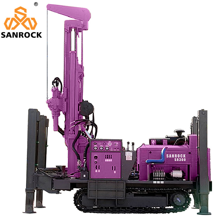 Borehole Deep Water Well Drilling Rig Portable Hydraulic Water Well Drilling Machine