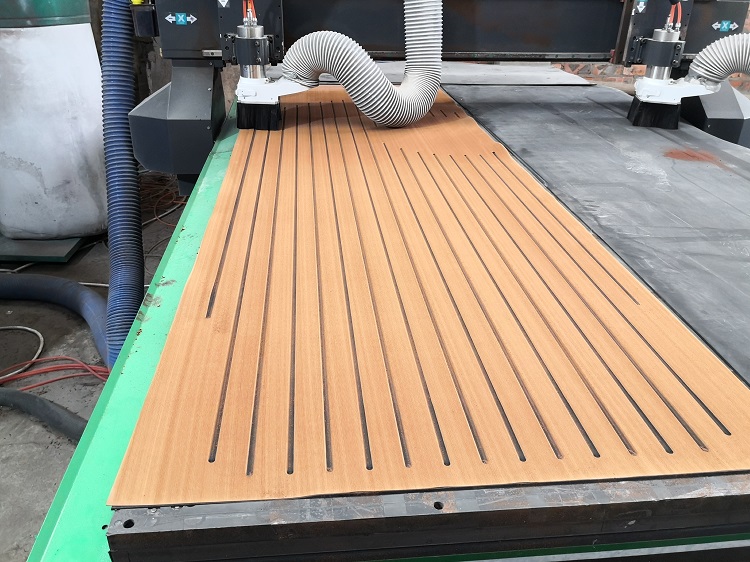 Customised 5mm Thickness EVA Waterproof Mats Flooring Sheet with Brush Grooved Surface