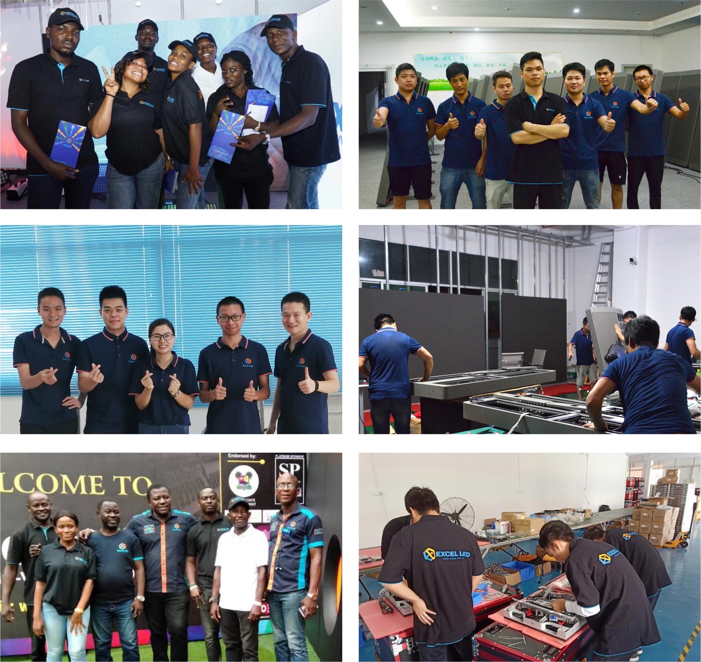 Outdoor P4 mm Waterproof 3840 HZ Aluminnum Led Screen Display for Event Advertising