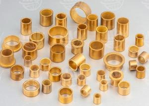 China Low Noise Oil Impregnated Brass Sleeve Bearing Excellent Wear Resistance wholesale