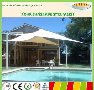 China HDPE Durable garden sail shade outdoor patio shades wholesale