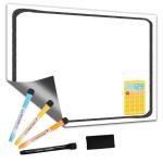 Personalized Dry Erase Magnetic Whiteboard 12x16 12x17 Reusable Fridge Magnet