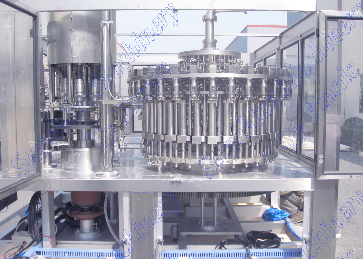 Apple / Orange / Grape Fruit Iced Tea Hot Filling Machine / Bottled Aseptic Juice Processing Line