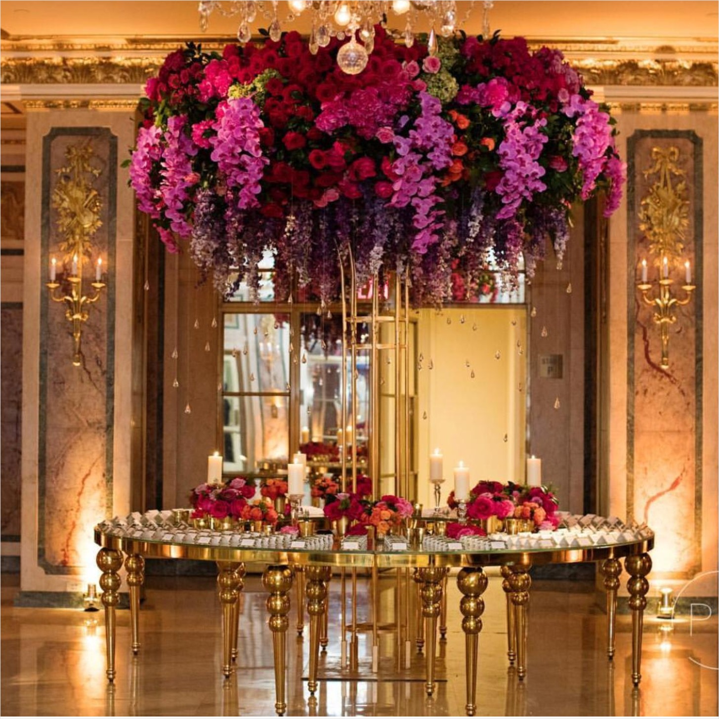 Christmas Wedding Stage Birthday Decoration Backdrop Acrylic Square Pillars Home