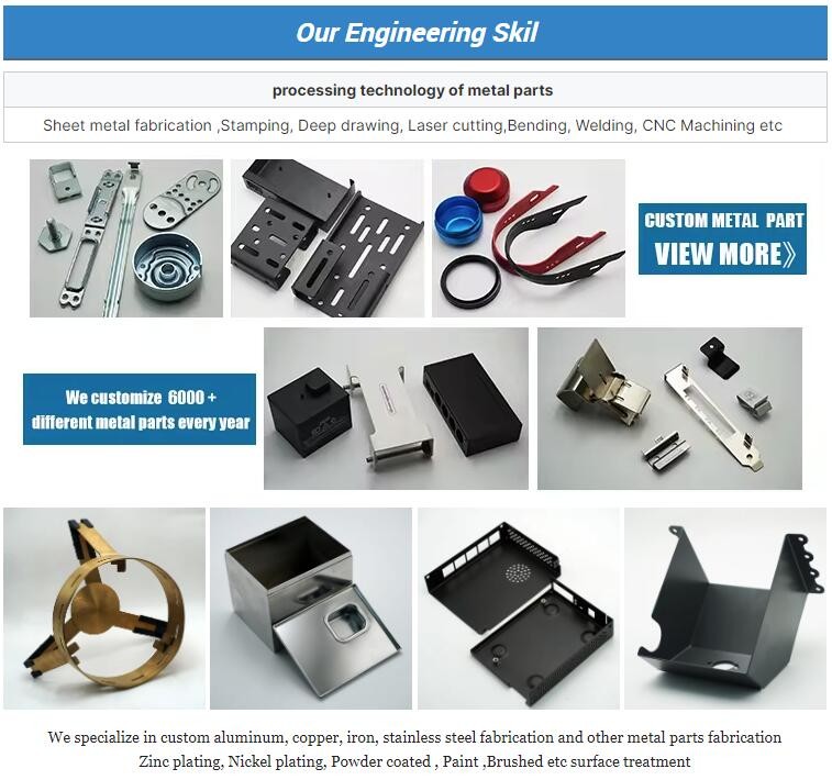 OEM Precision Sheet Metal Fabrication Welding Stamping Sheet Metal Parts
