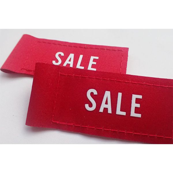 Custom clothing label sample