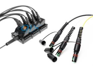 China IP68 Waterproof FTTH Patch Cord Connector Outdoor Fiber Optic Cable Assemblies wholesale