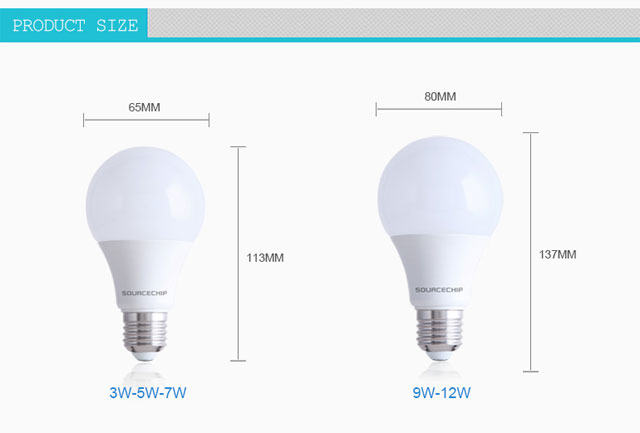 12w dimmable bluetooth smart led bulbs wholesale