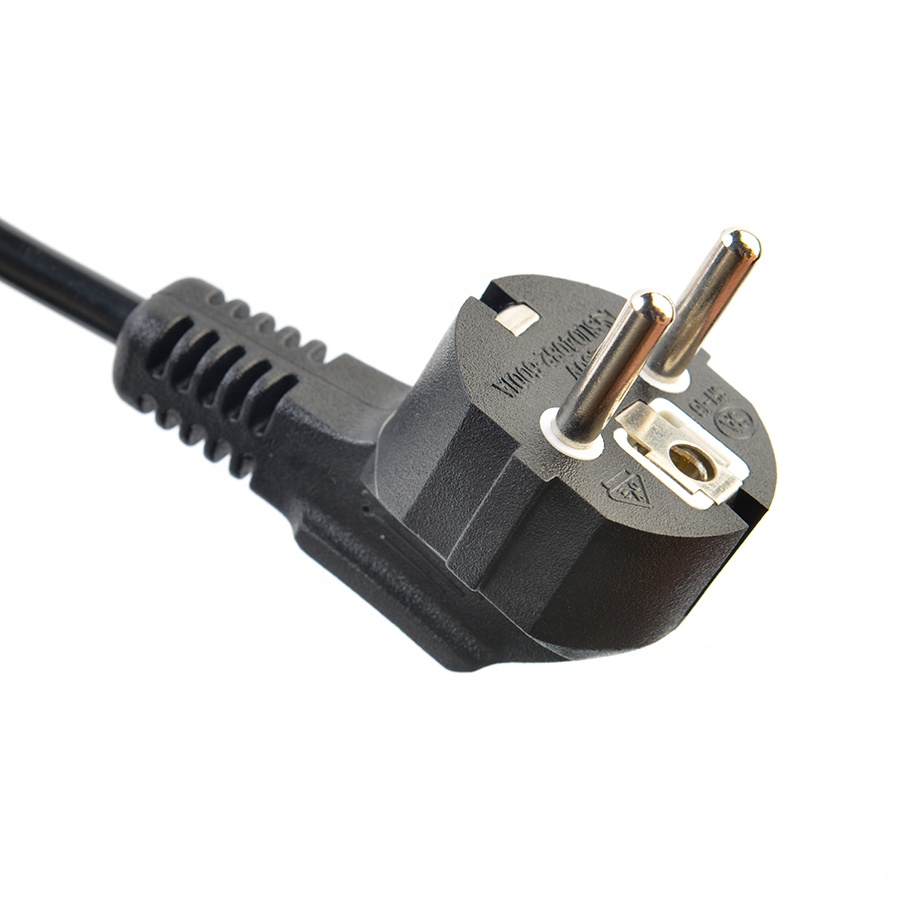 KC Standard C19 Connector Copper Power Cord Extension Cords with Insulation Protection H05VV-F/H05RN-F 3x0.75-1.5MM2