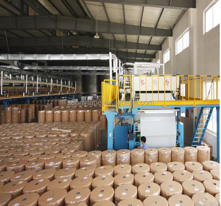 Manufacturer Clear Jumbo Roll Bopp Tape Custom Self Adhesive Tape Clear BOPP Water Acrylic Tape Jumbo Roll