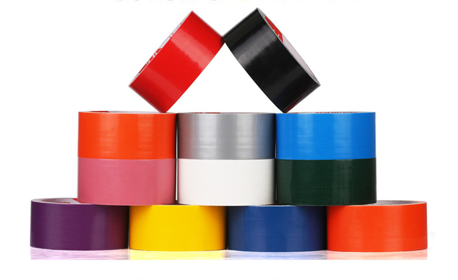 Waterproof Colorful Cloth Backed Duct Adhesive Tape for Book Binding