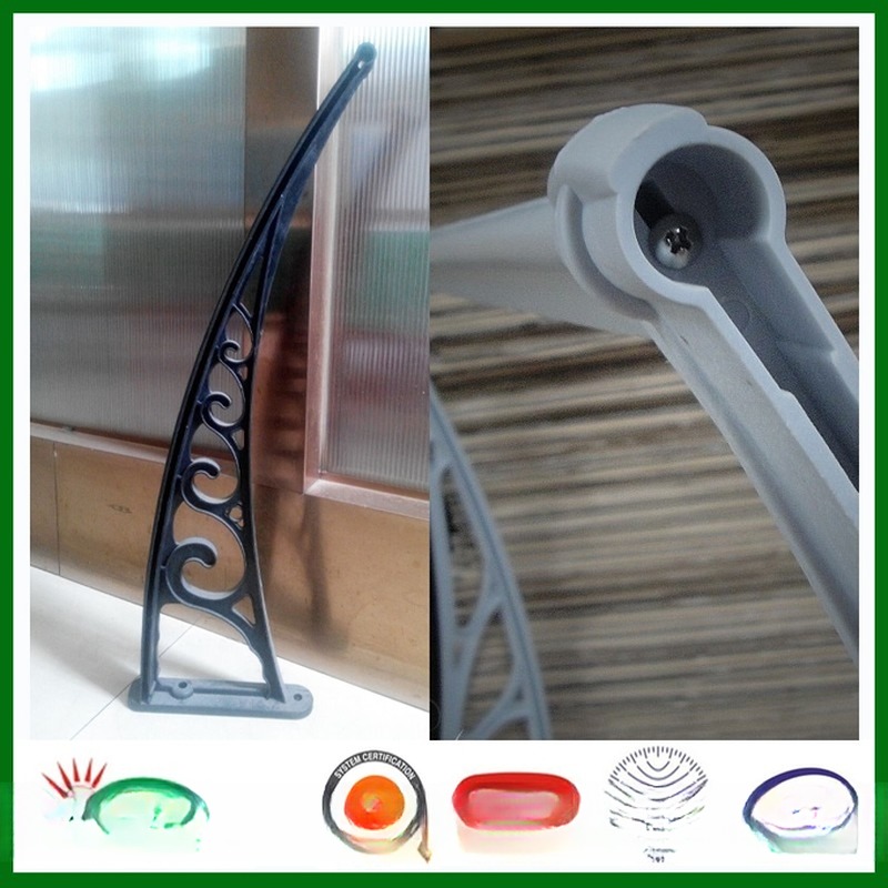 Chemical Pressure Treated PC Sheet Awning Canopy for Bus Station and Window Covering