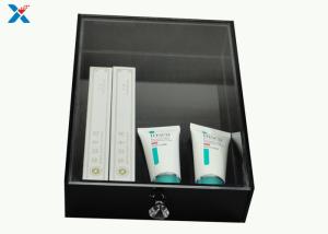 China Custom Square Acrylic Tray , Hotel Toiletries Acrylic Display Tray Durable wholesale
