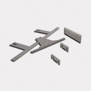 China Serrated Cutting Industrial Packing Blades For Film Packaging Machine wholesale