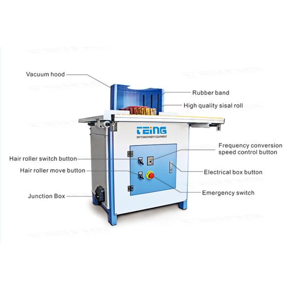 SKY-20S Vertical Manual Sanding Machine with Frequency Control Polishing Roller Speed