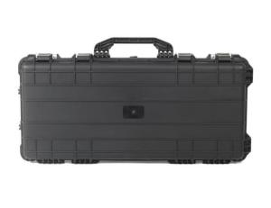 China Military Waterproof Plastic Foam Carrying Gun Case Two Plastic Latches wholesale