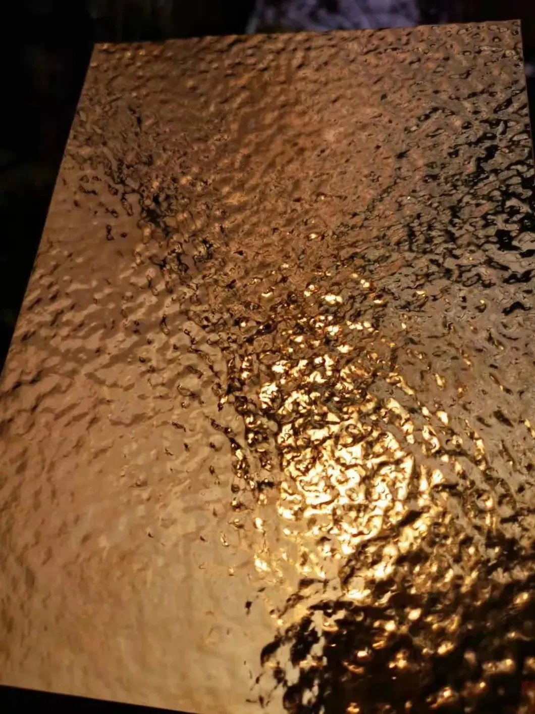 Hammered Metal Sheet 304 316 Stainless Steel Sheet Cladding for Wall Claading or Ceiling Panel