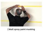 High Temperature UV Resistance Resistance Painters Masking Adhesive Edge Rubber