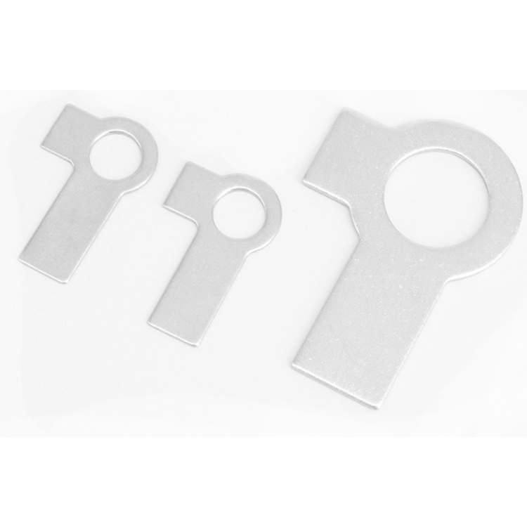 DIN 463 External Tab Stop Washer Stainless Steel Double Tab Washers With Long / Short Tap