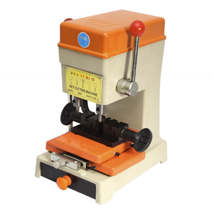 Efficiently produce Door keys with DEFU 368A car key cutting machine Gross weight 9kg
