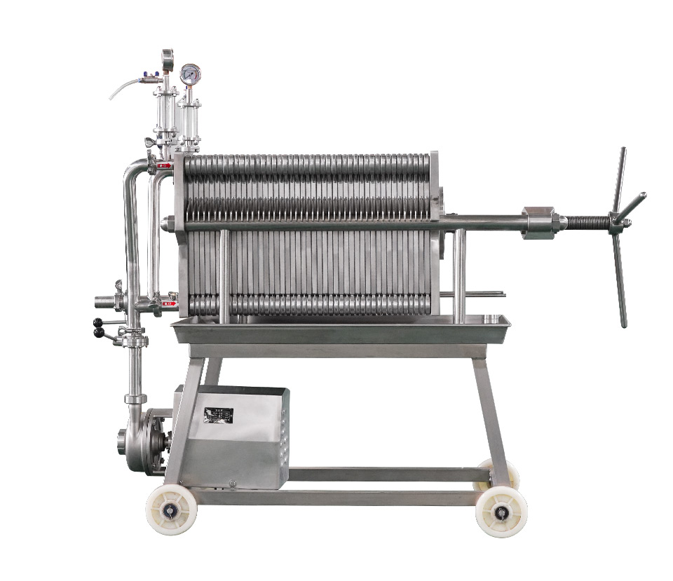 Stainless steel filter press