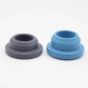China Pharmaceutical 28mm 32mm Butyl Rubber Stopper For Injection Vials wholesale