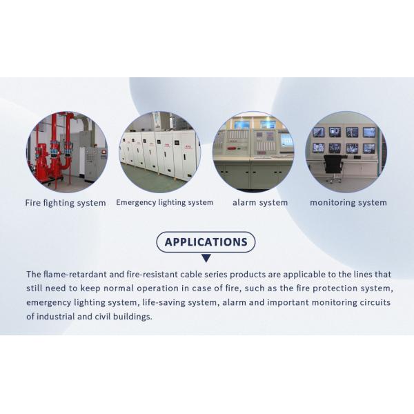 House Wiring Cable Fire Retardant Package Fire Proof Electrical Cables