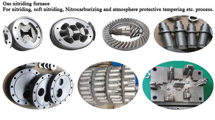50 / 60HZ 650 ℃ Gas Nitriding Furnace , PID Control Heat Treatment Equipment