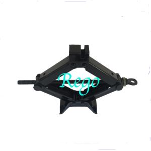 China 2 Ton Capacity Automotive Car Scissor Jack Black Color 90mm - 380mm Height wholesale