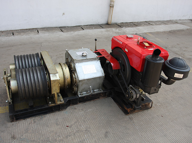 Underground Cable Laying Equipment 18kw Cableway Puller For Stringing Equipment