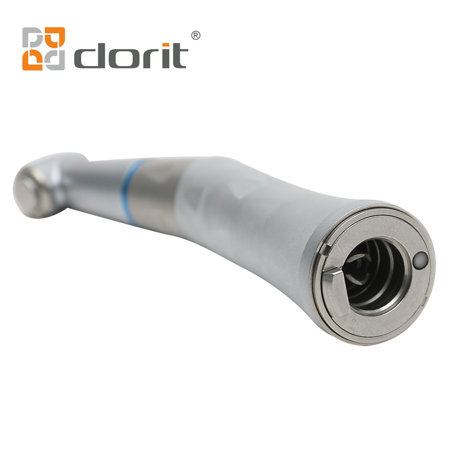 Fiber optic contra angle handpieces