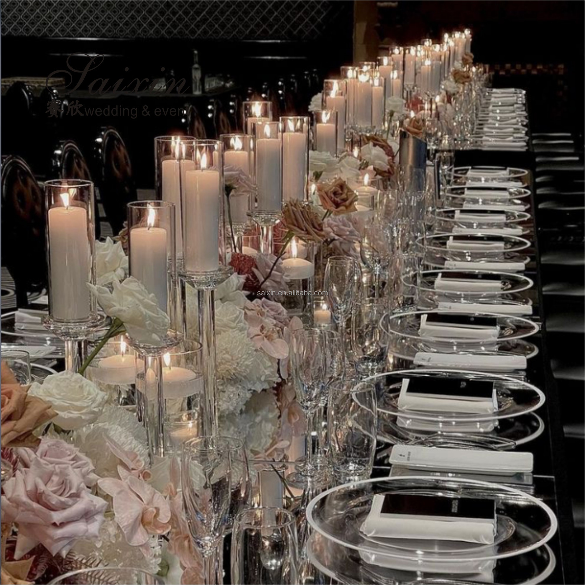 Door Artificial Flower Arch Arrangements Wedding Decoration Backdrop Cowhorn Door Backdrop