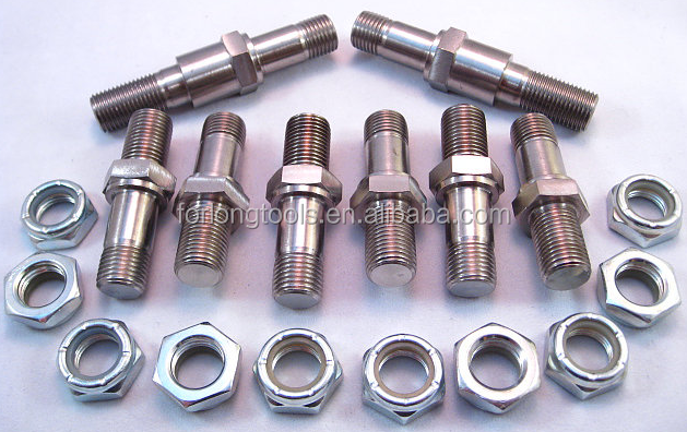 Universal Car Fitment Sprintcar Wingless Titanium 5/16"-24 x 1-1/2" UNF Hex Head Bolt Colorful Option