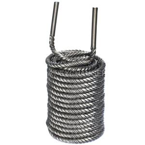 China TA1 Grade Titanium Cooling Coil 9.52mm 12.7mm 16mm 19mm For Heat Transfer wholesale