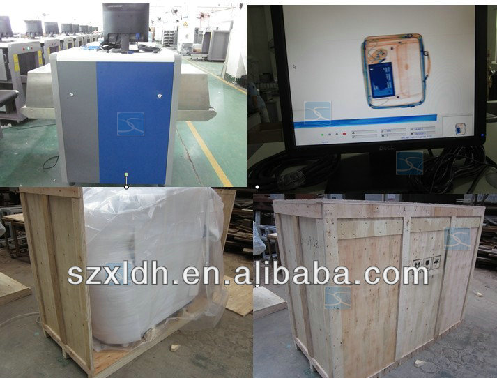 Super airport x-ray security scanner for checking baggage/parcel